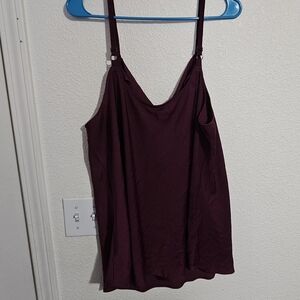 Women's Burgundy Cami Top